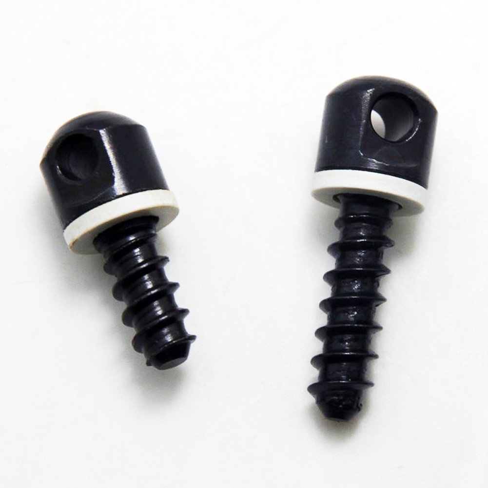GUGULUZA Kit di Montaggio per Bretella Fucile, 2 Pezzi 2,5cm sgancio rapido Anelli + 2 Viti