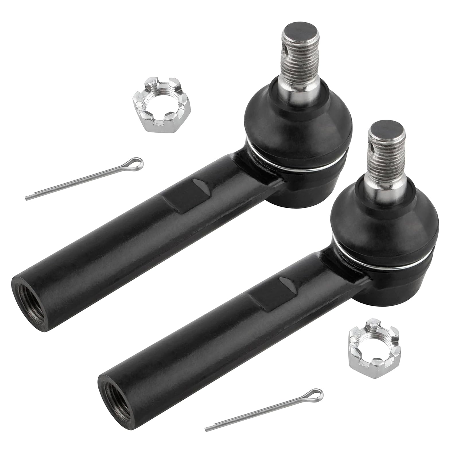 ES80378 2pcs Front Outer Tie Rod End Kits 2 Pcs For Toyota 4Runner 2003-2009 FJ Cruiser 2007 2008 2009 Lexus GX470 2003-2009 Sport Utility 4-Door 4.0L