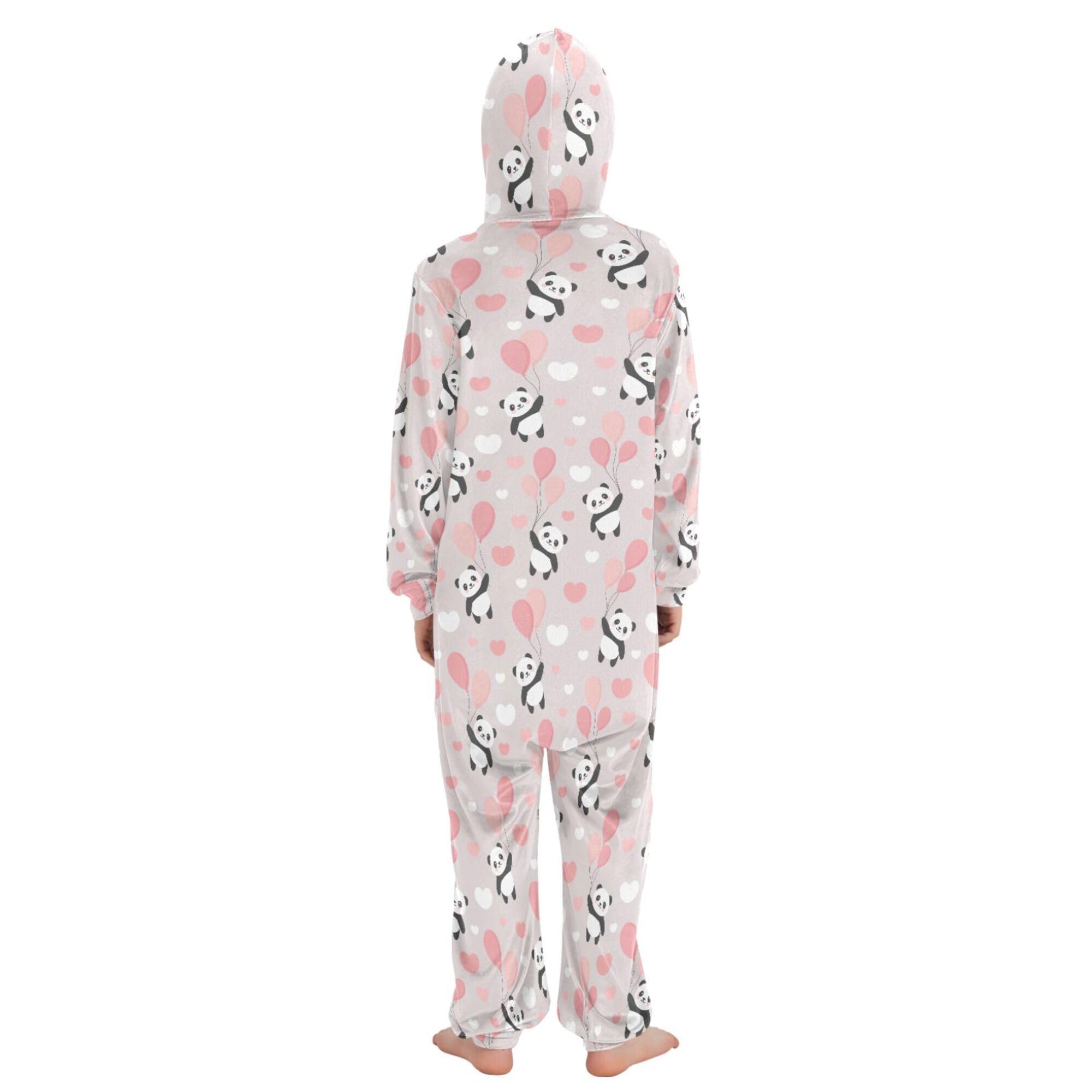 Pigiama intero in flanella con cappuccio e cerniera, tuta coordinata per bambini, motivo dinosauro, morbida e calda, abbigliamento sportivo per la casa, 5-6T