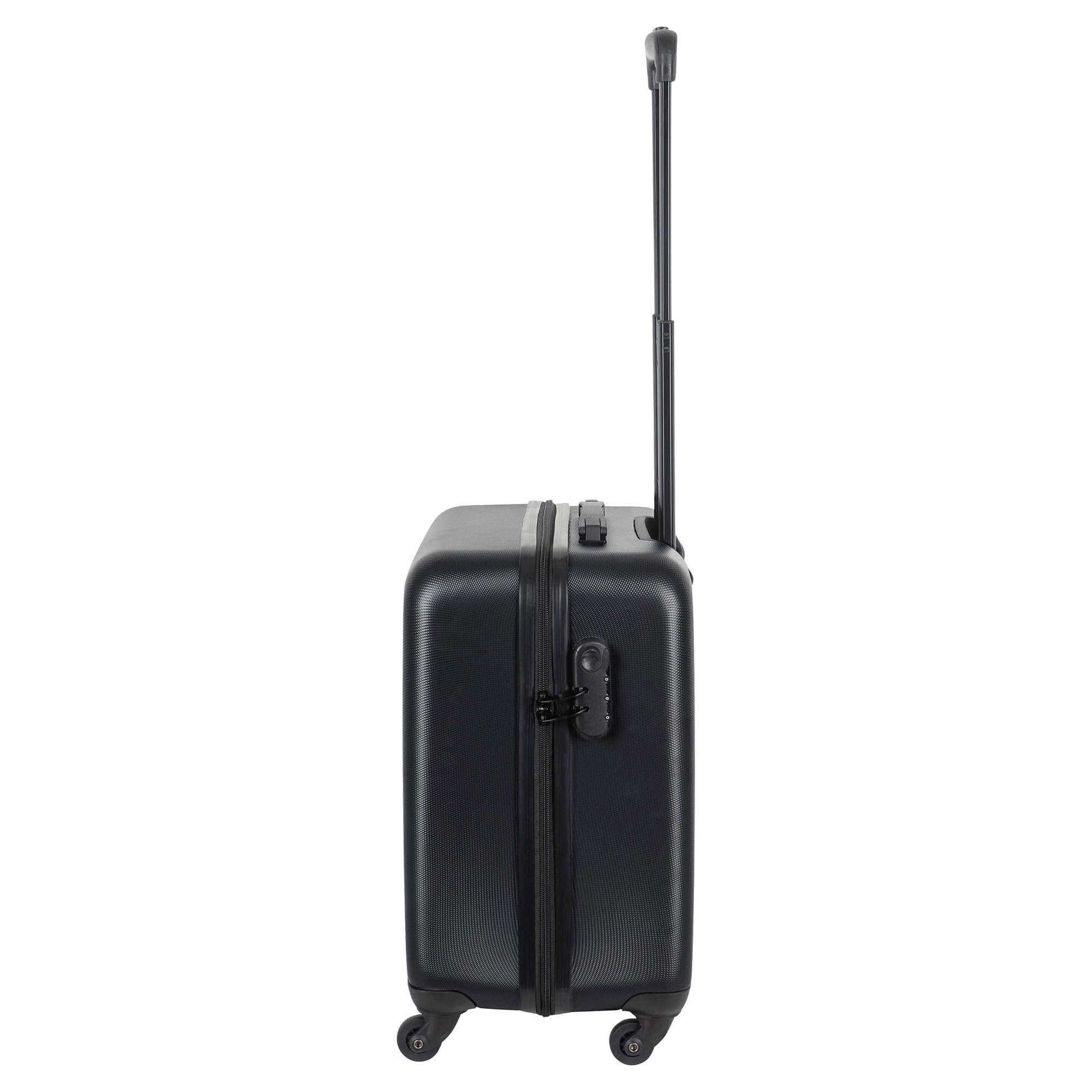 SEMPLIX Carro para máquina de coser rígido con alta movilidad 360° y 4 ruedas suaves, Negro, 44 x 24 x 40 cm