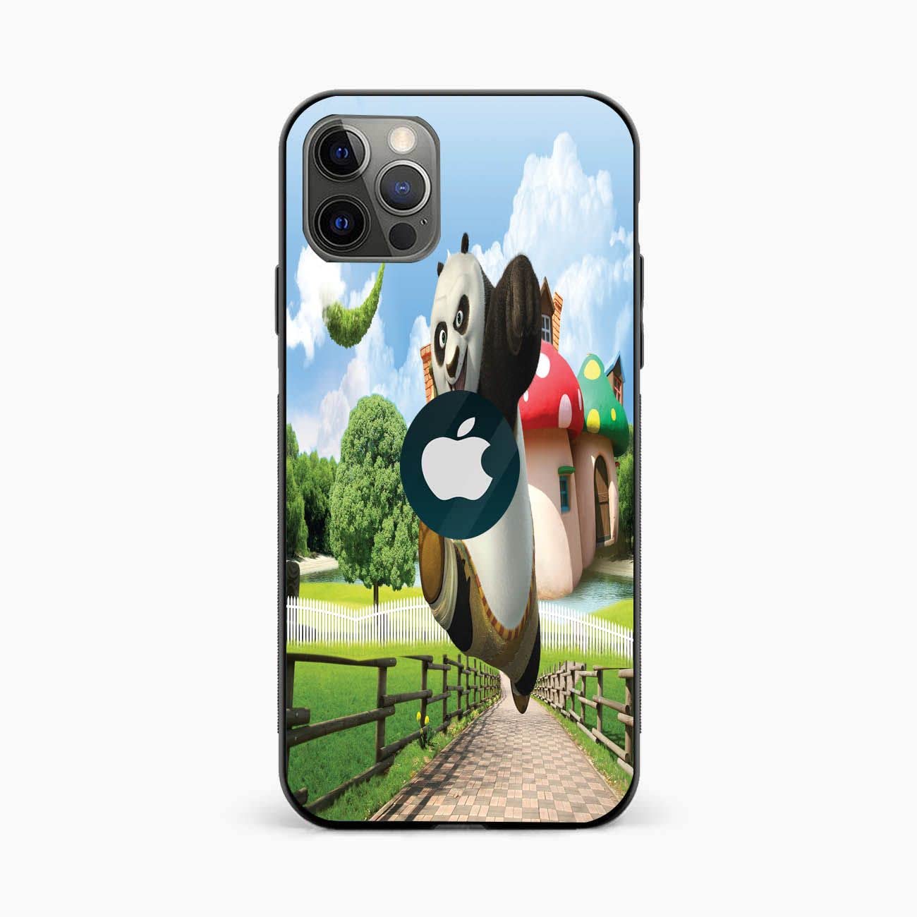 QTH Kungfu Panda Mobile Skin Sticker Suitable Upto 10 INCH Mobile QTH-MO-0289