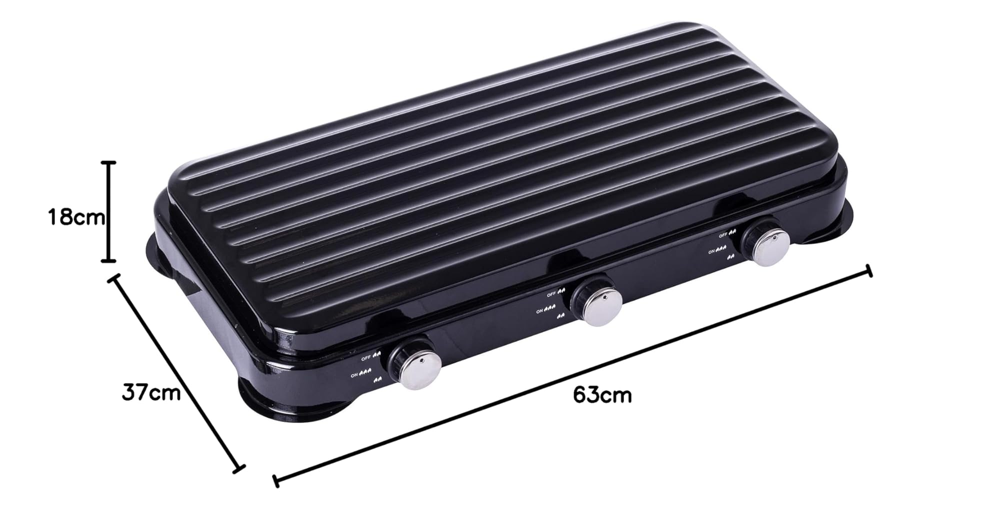 TC Technic Hornillo de gas de 3 fuegos para camping, cocina de gas, fogón de campo para turistas