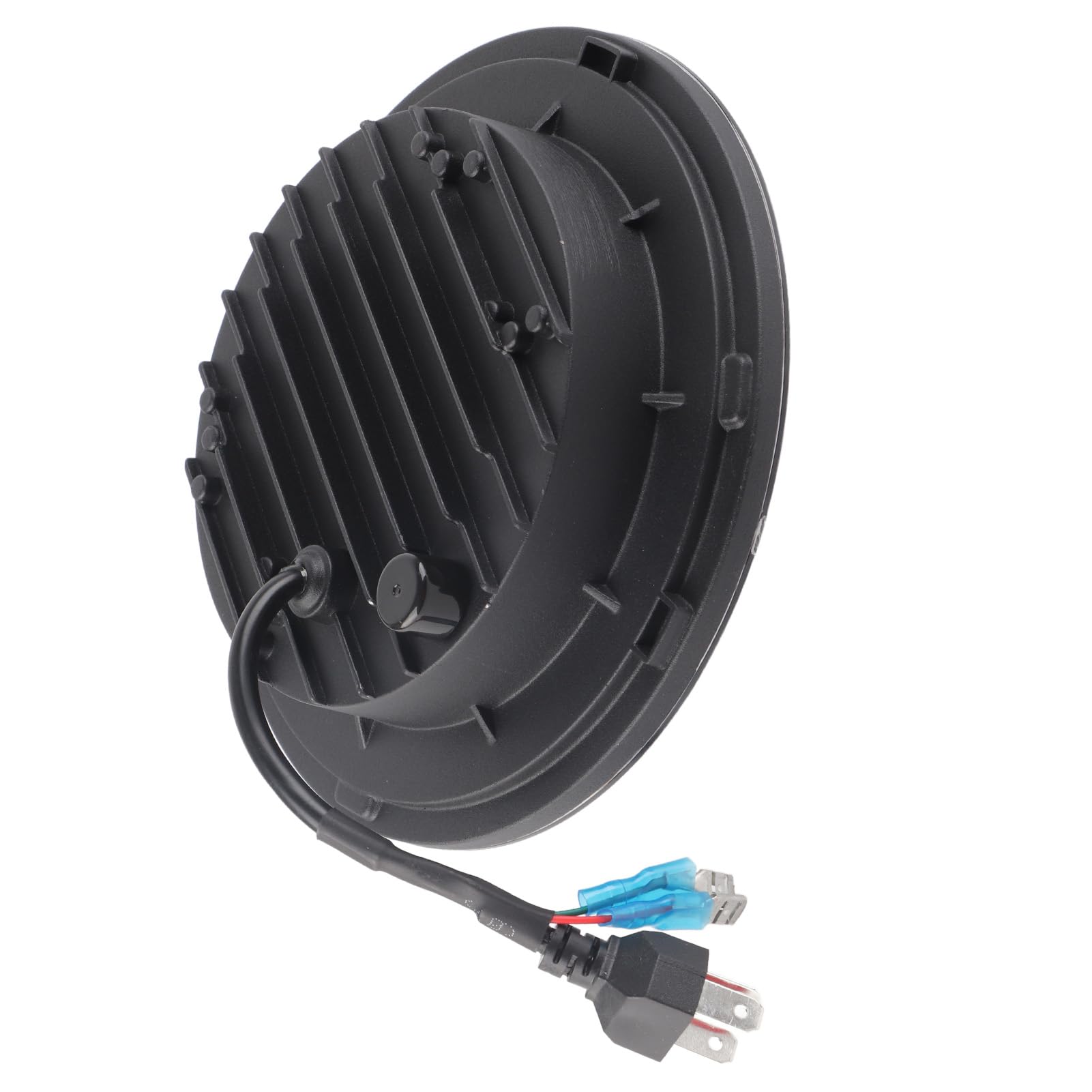 Duokon Car LED Angel Eye Light, 150W 7 Pollici Round High/Low Beam Fari Day Running Light DRL Indicatore di direzione Light Lamp