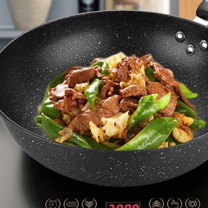 Mai Fan Sheng Flat Bottomed Frying Pan Is An Oil Free Cooking for Stir Dishes
