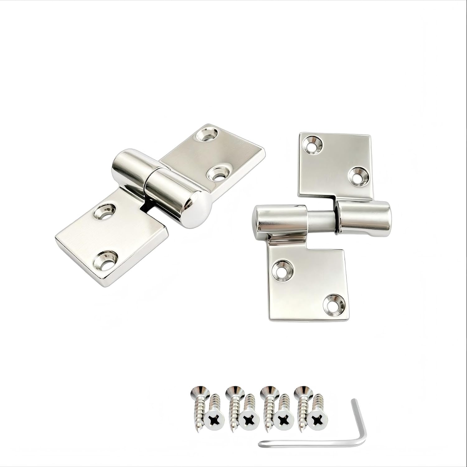 316 Stainless Steel Lift‑Off Take‑Apart Hinge 3.5"x1.5" 1 Pair