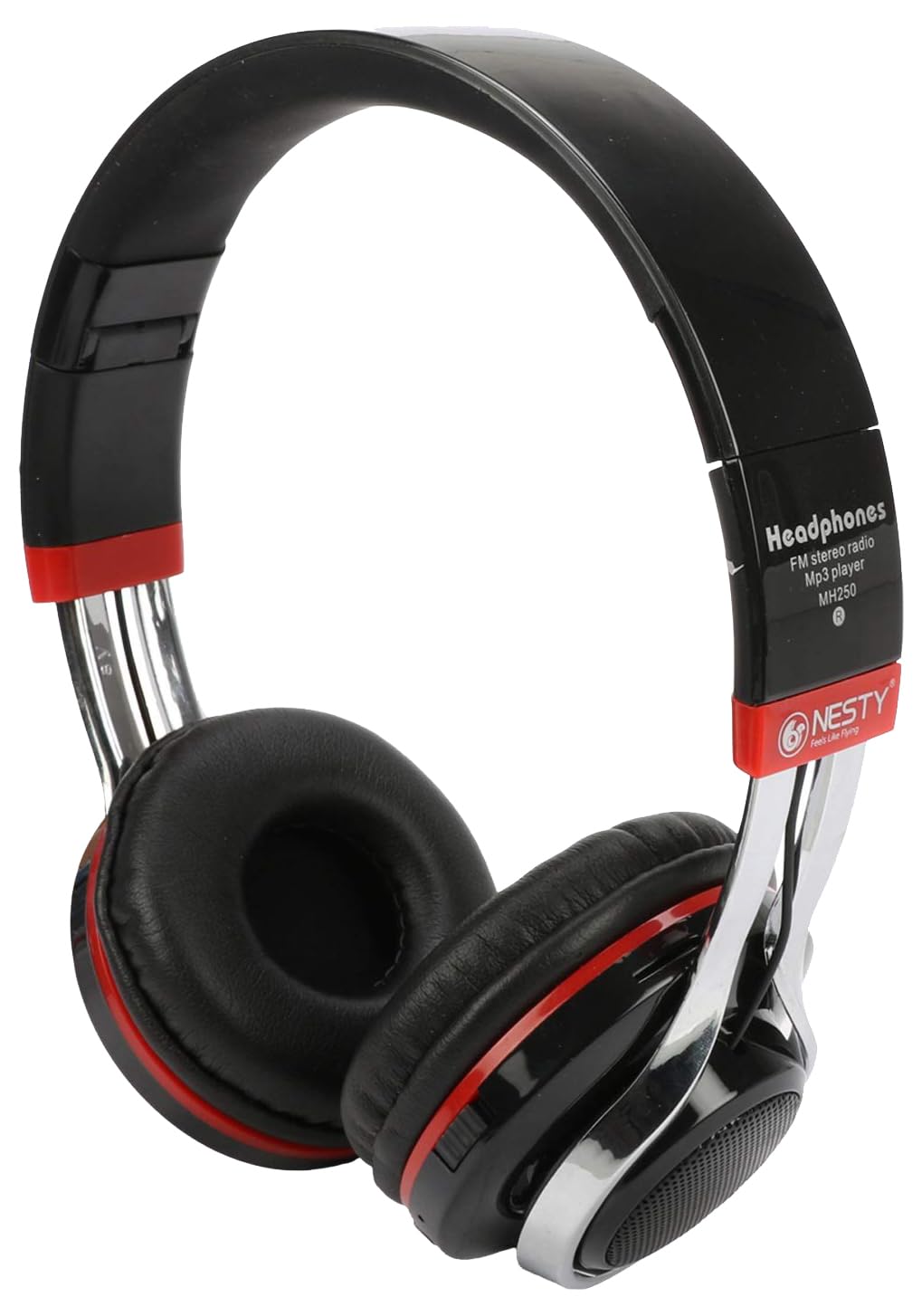 Nesty MH250 Bluetooth Headphone V3.0+EDR Deep Bass with Noise Cancelling Microphone (Black)-image-47