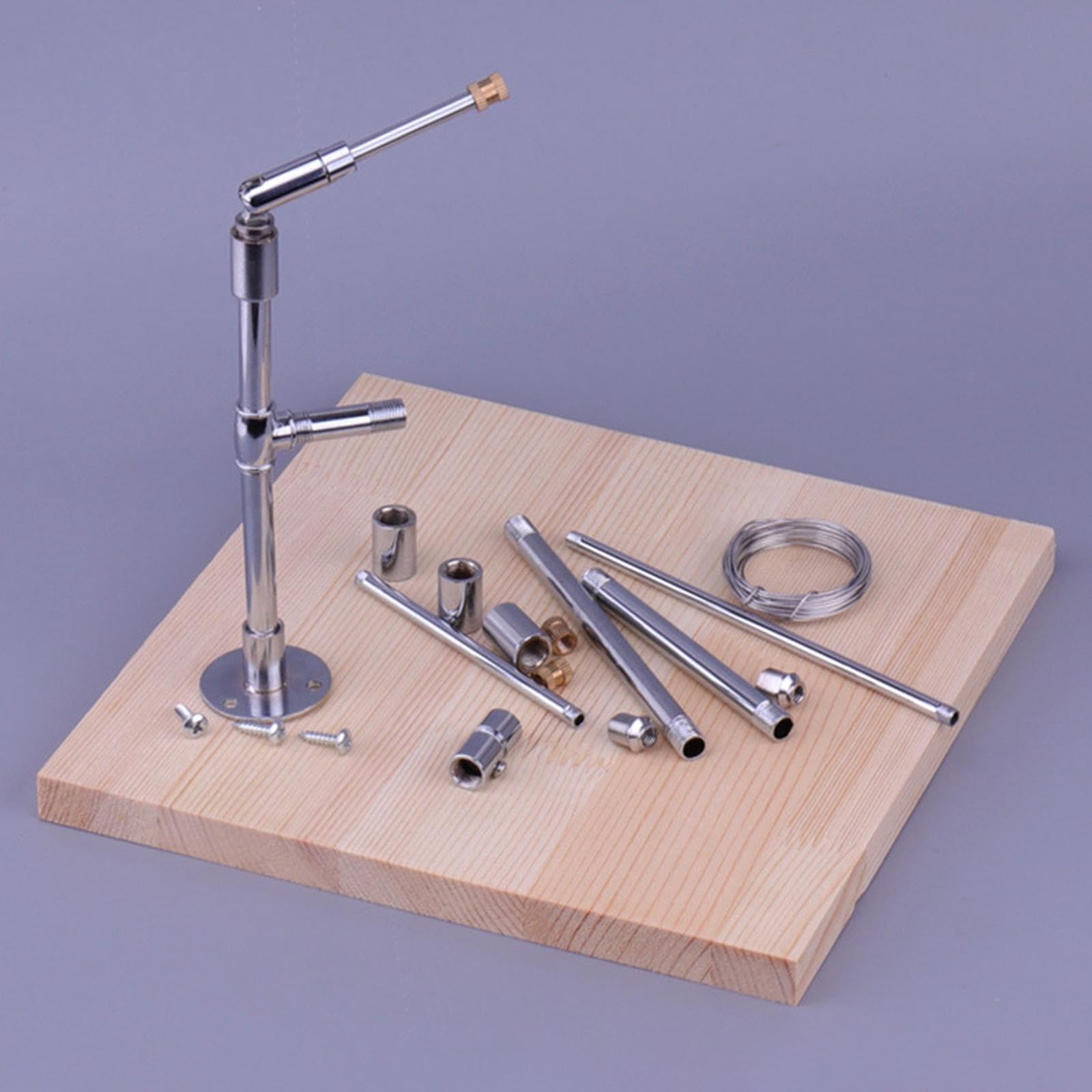 Oshhni Support pour figurines, sculptures et modèles, établi de modelage en argile, réglable, avec support combiné, Présentoir En Bois