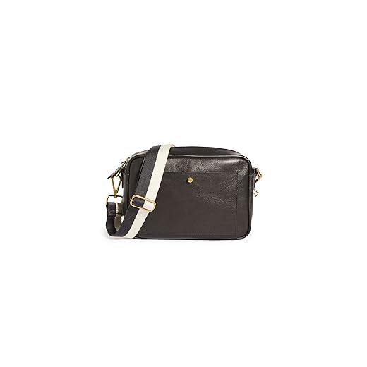 Madewell Women's The Large Transport Camera Bag, True Black, One Size