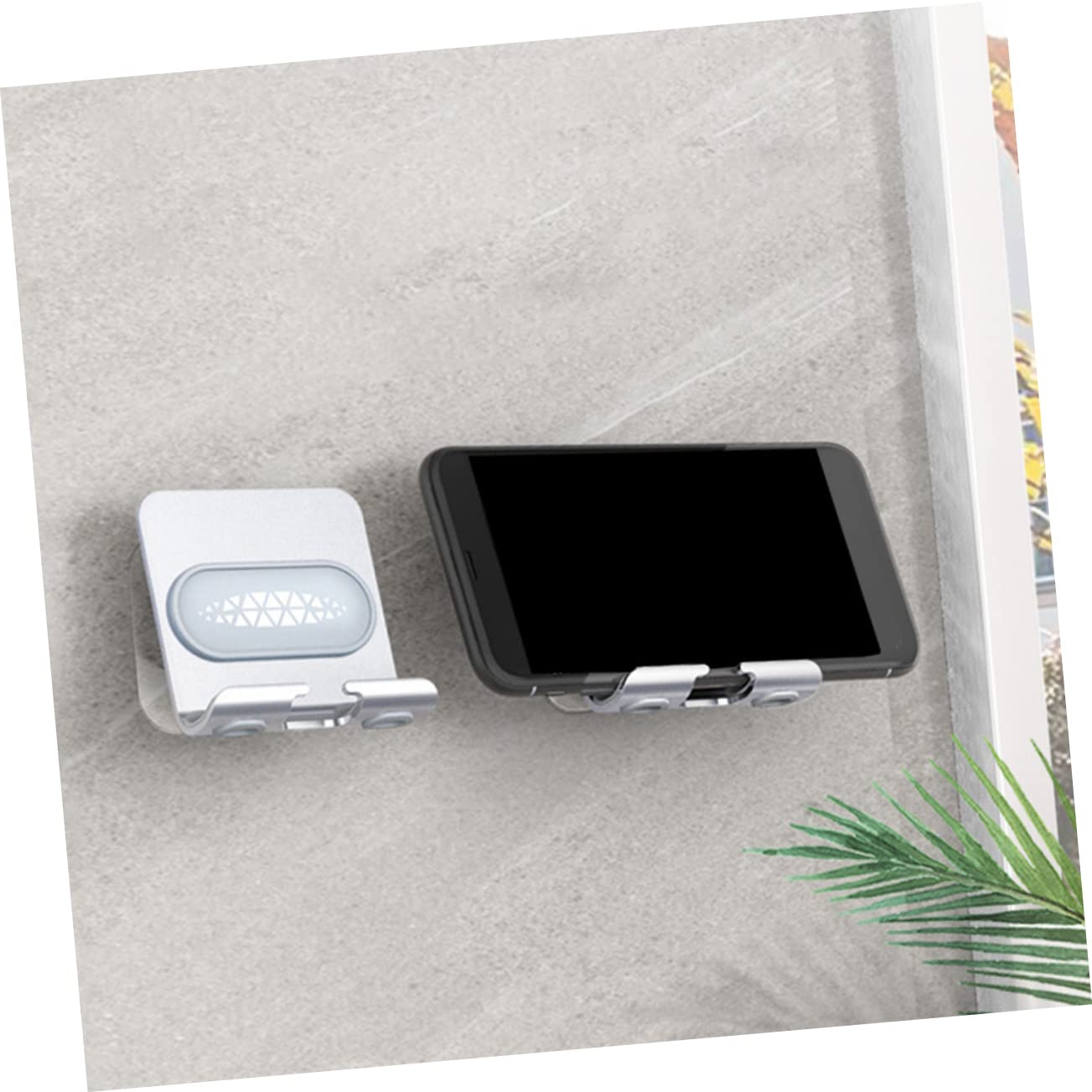 Didiseaon Soporte para Teléfono Móvil De 4 Piezas Soporte Ajustable para Teléfono Soporte De Pared para Teléfono Inteligente Soporte De Pared para Tableta Soporte para Teléfono De