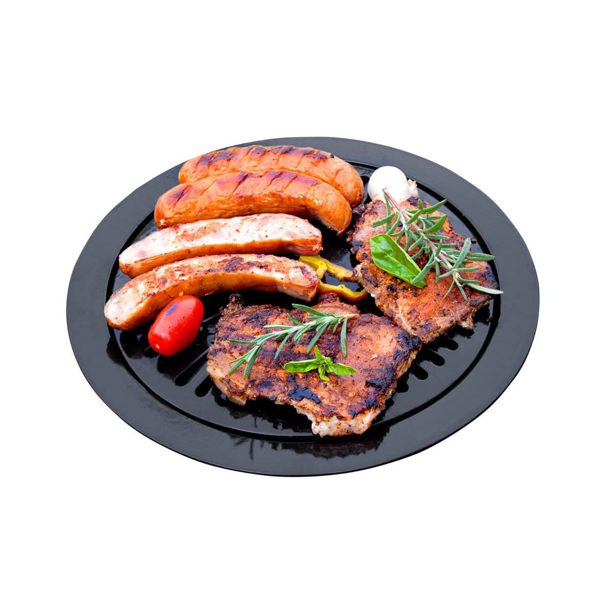 KEMPER - Barbecue Grill 2 en 1 Réchaud gaz piézo 2200 W + Plaque Grill + 8 Cartouches gaz Butane Camping
