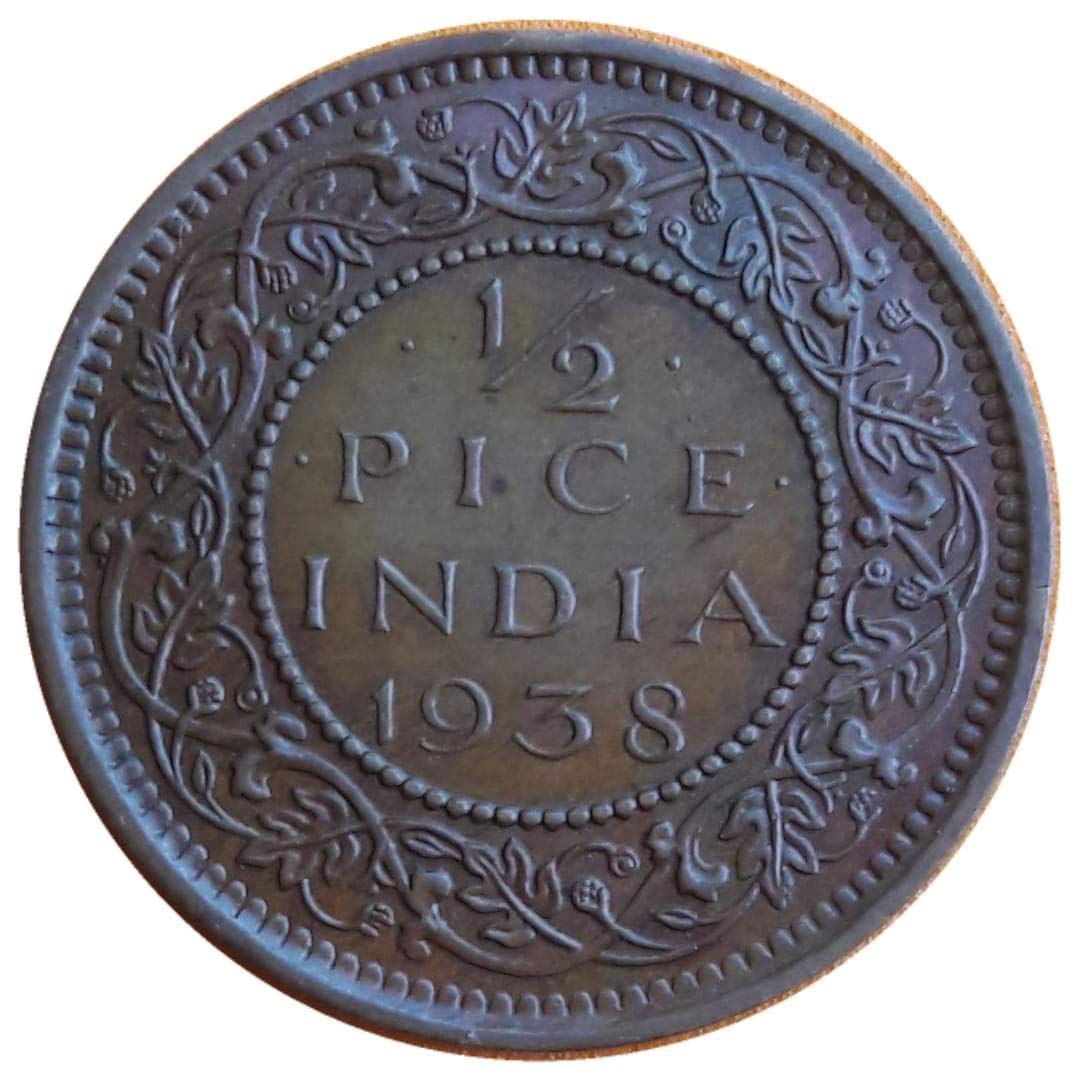 1/2 pice 1938 rare