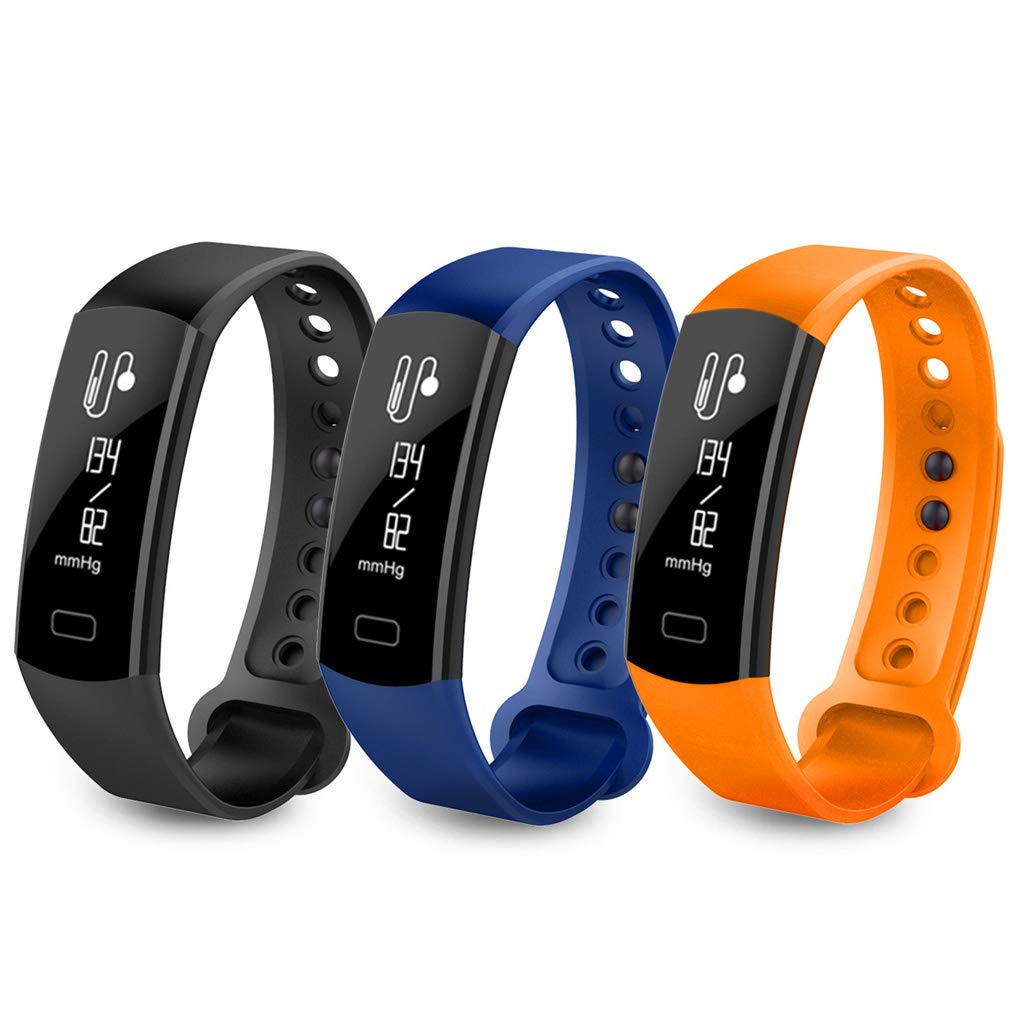 Activity Tracker Impermeable, Fitness Trackers, Fitness Watch Pulsera Deportiva con Registro De Actividad Y Contador De Calorías, Recordatorio Sedentario