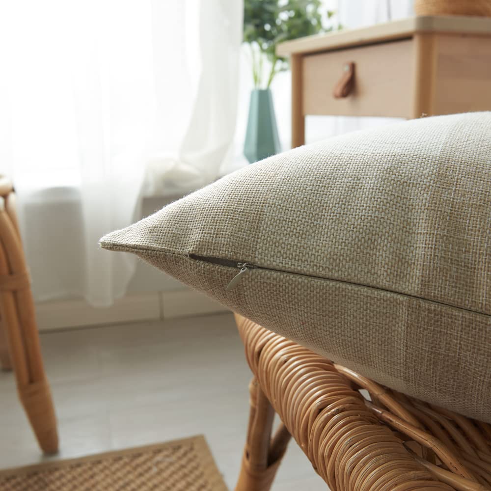 Set Da 2 Federe Per Cuscini 55x55 Cm In Stile Farmhouse - Quadri Buffalo Blu Navy E Bianco Crema Per Divano E Soggiorno