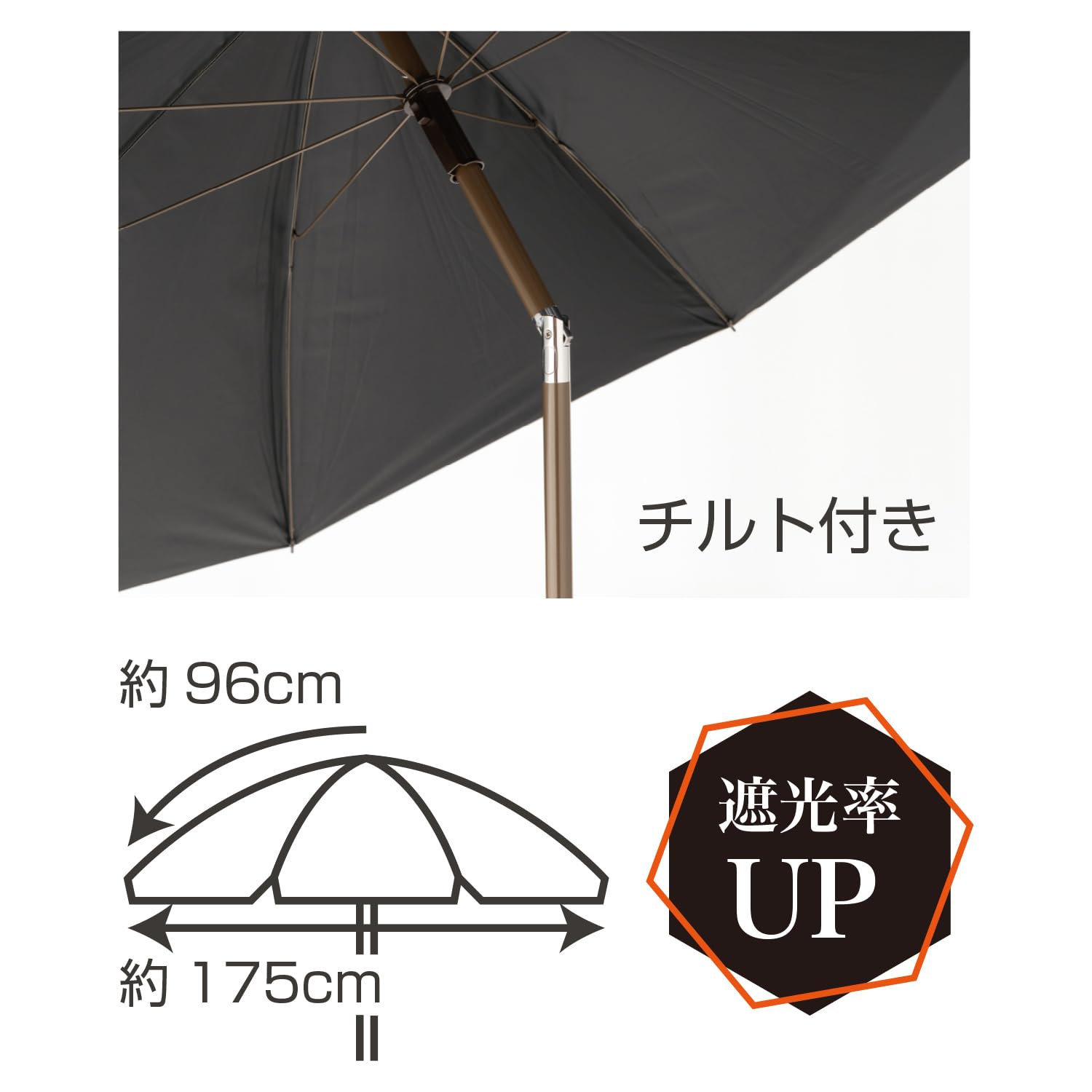 Amazon.co.jp: BUNDOK(バンドック) MOLUSKO(モルスコ) Parasol 200