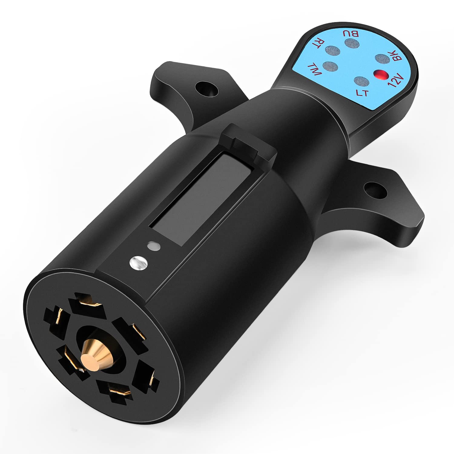 Buy Nilight 7 Way Blade Trailer Connector Tester with Red LEDs