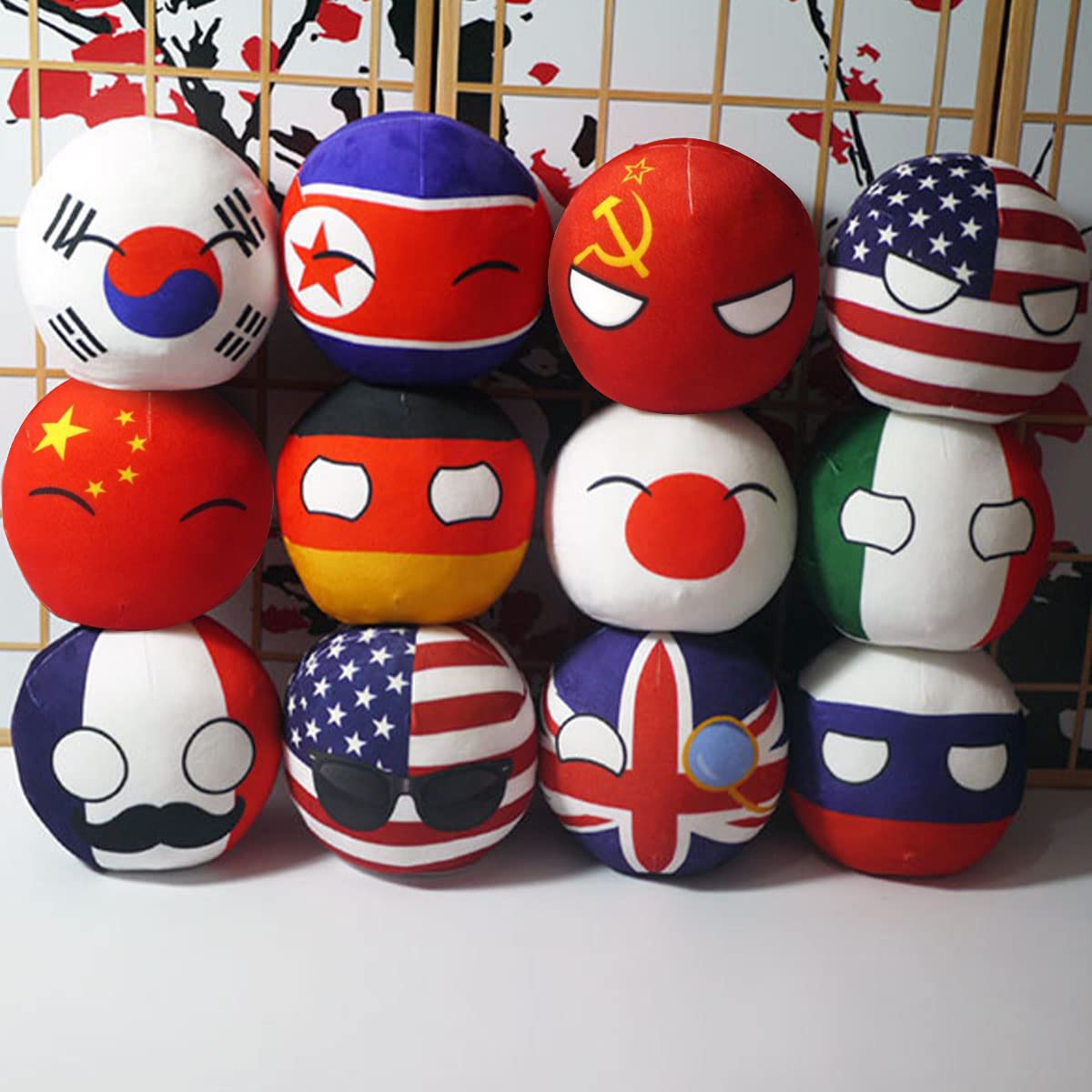ぬいぐるみ Polandball plush dolls All USA Aroinad Polandball Plush Doll Countryball, Toy Plush Gift,USA USSR
