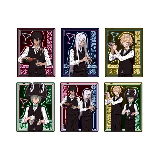 家庭教師ヒットマンREBORN! 08 バーテンダーver. [描き下ろしイラスト] アクリルカード 6個入りBOX