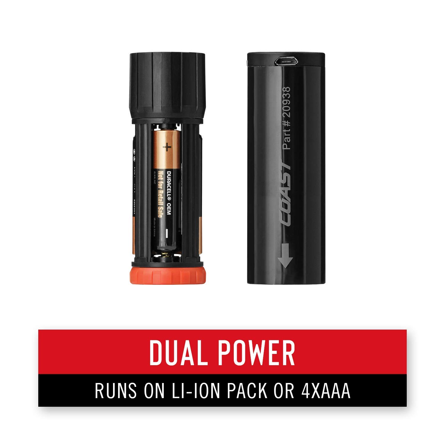 Coast 20923 HP10R Rechargeable LED Flashlight: Buy Online at Best Price in UAE