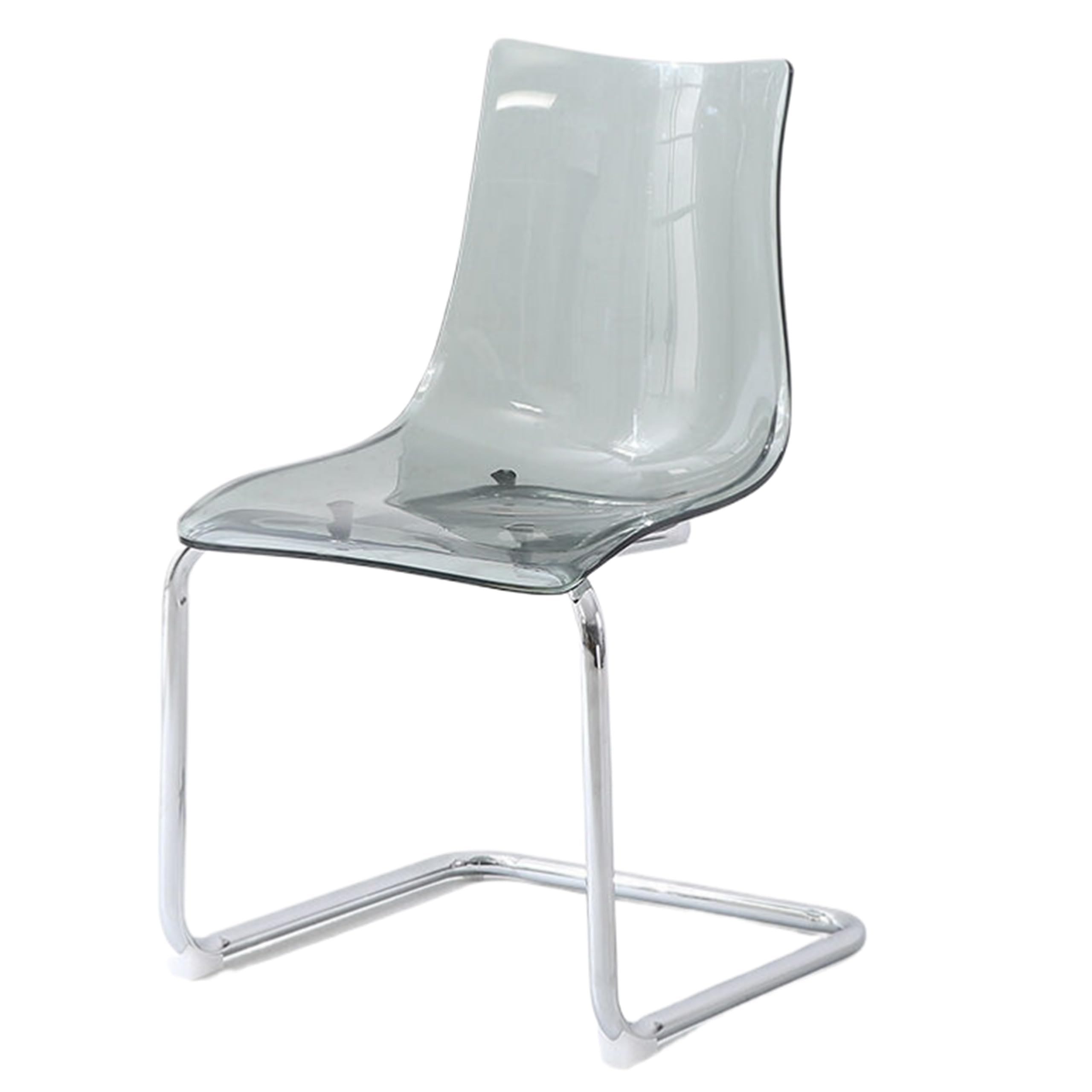 Acrylic Dining Chairs with Backrests - Simple and Transparent Chairs for Household Internet Celebrities, for Dining Tables and More