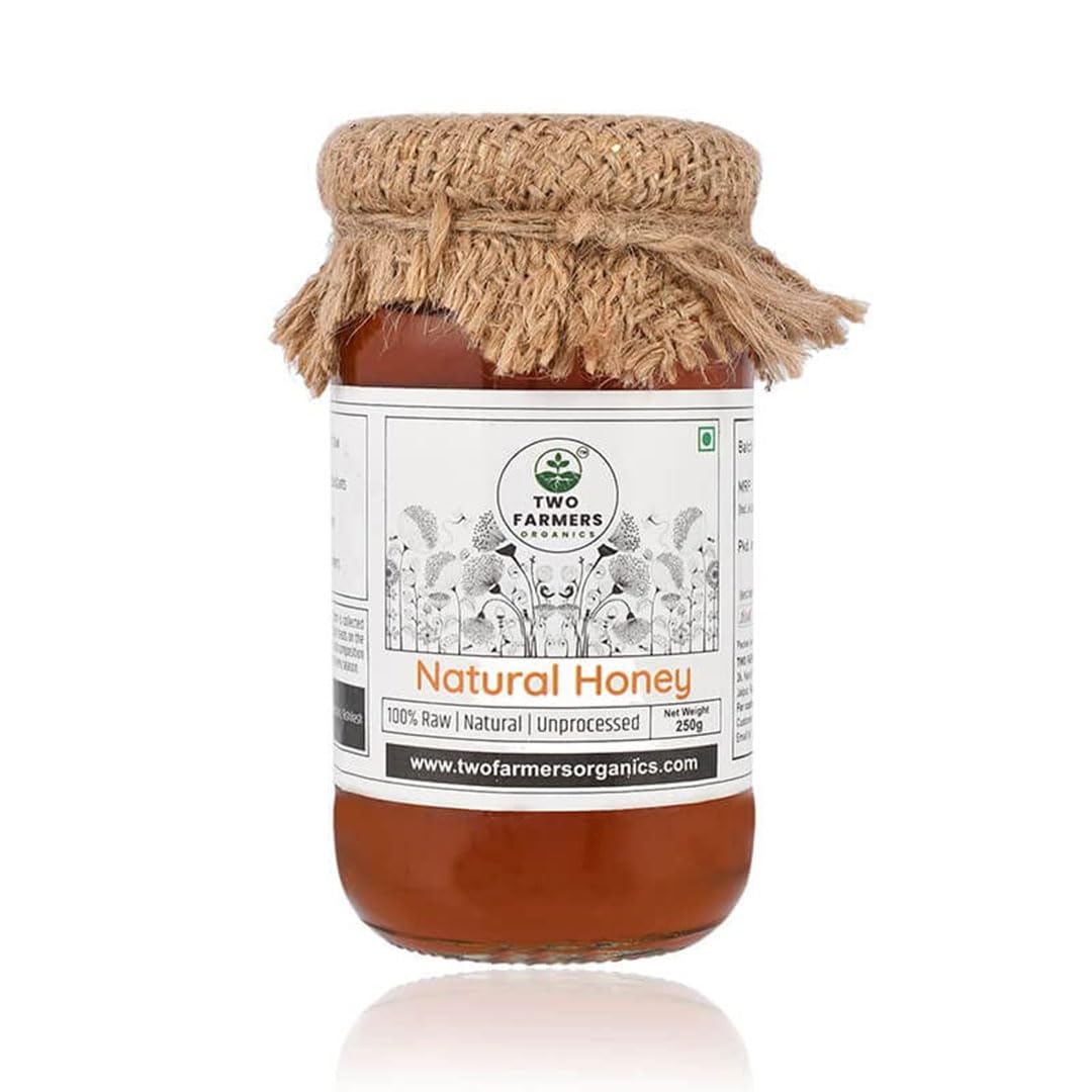 Two Farmers Organic Pure and Unprocessed Multiflora Honey Raw Organic Honey (400 GRAM) (B0B77Y247T) Amazon Price History, Amazon Price Tracker