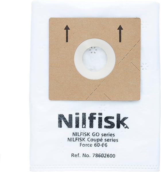 5 Bolsas Aspiradoras Nilfisk One + Pre-filtro - Recambio Original - (78602600) - 4