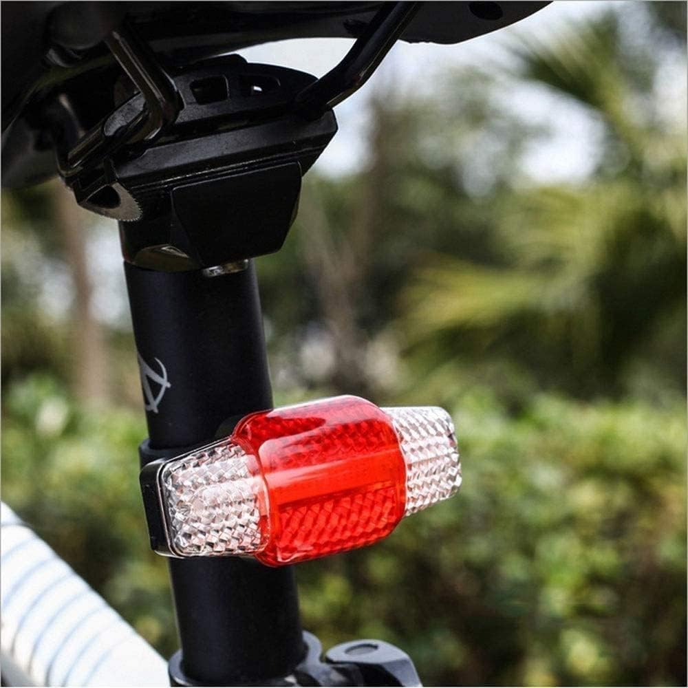 JYYBN USB Rechargeable Bike Light, Waterproof Bike Tail Light, Induction Steering Brake Bicycle Rear Light, Safety Warning Cycling Light for Cycling, Commuting