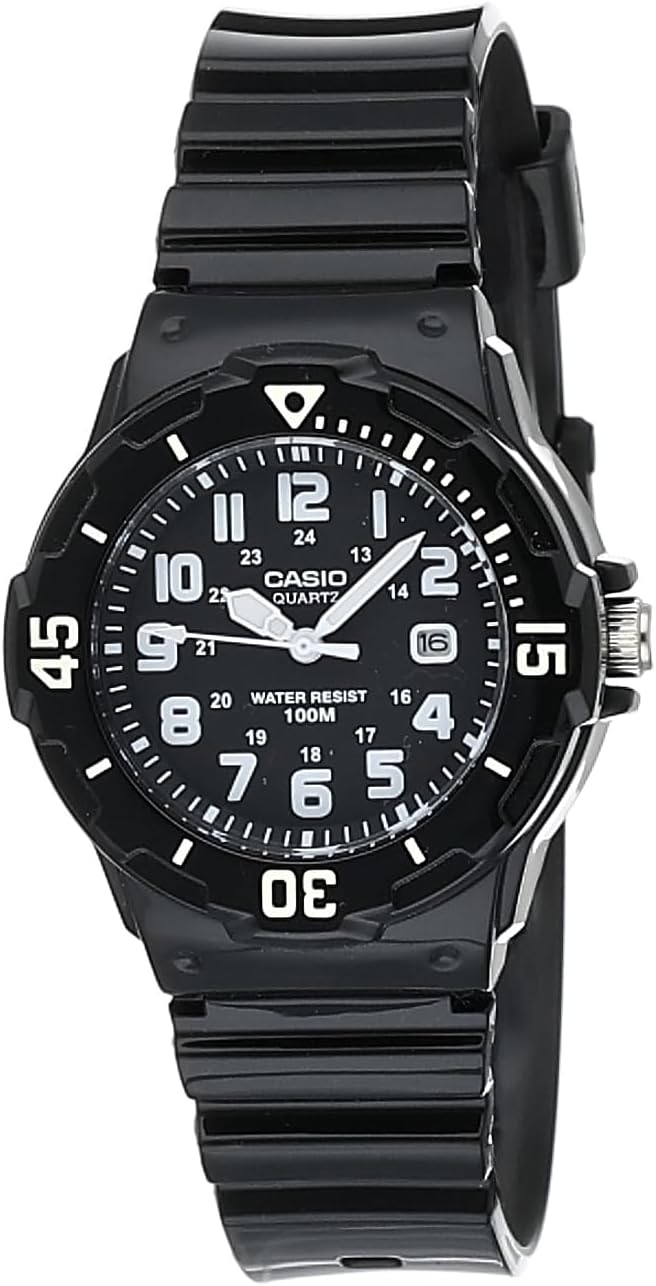 Casio Enticer Analog Black Dial Men's Watch - LRW-200H-1BVDF (A622)