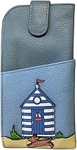 Mala Leather Beachhut Beach and Dog/Gull Glasses Case Wide fitting