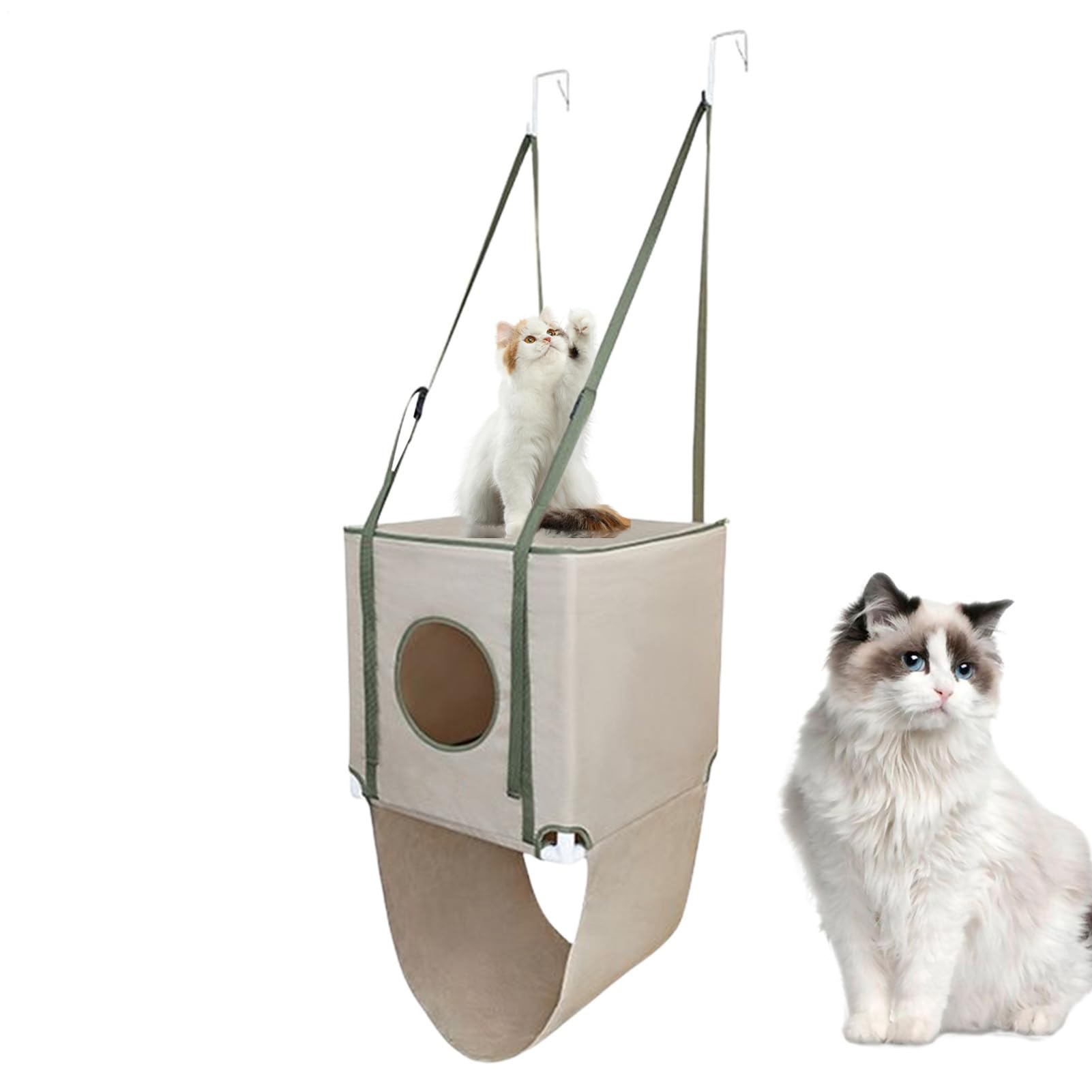 Hamac mural pour chat respirant pour créer un coin détente dans le salon