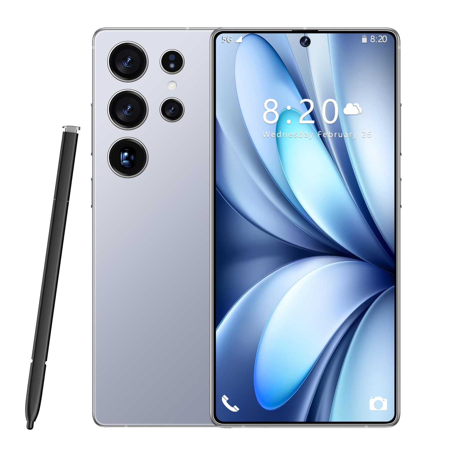 Smartphone S25 Ultra Sbloccati, 16 GB 1 TB, Fotocamera AI Da 72 MP