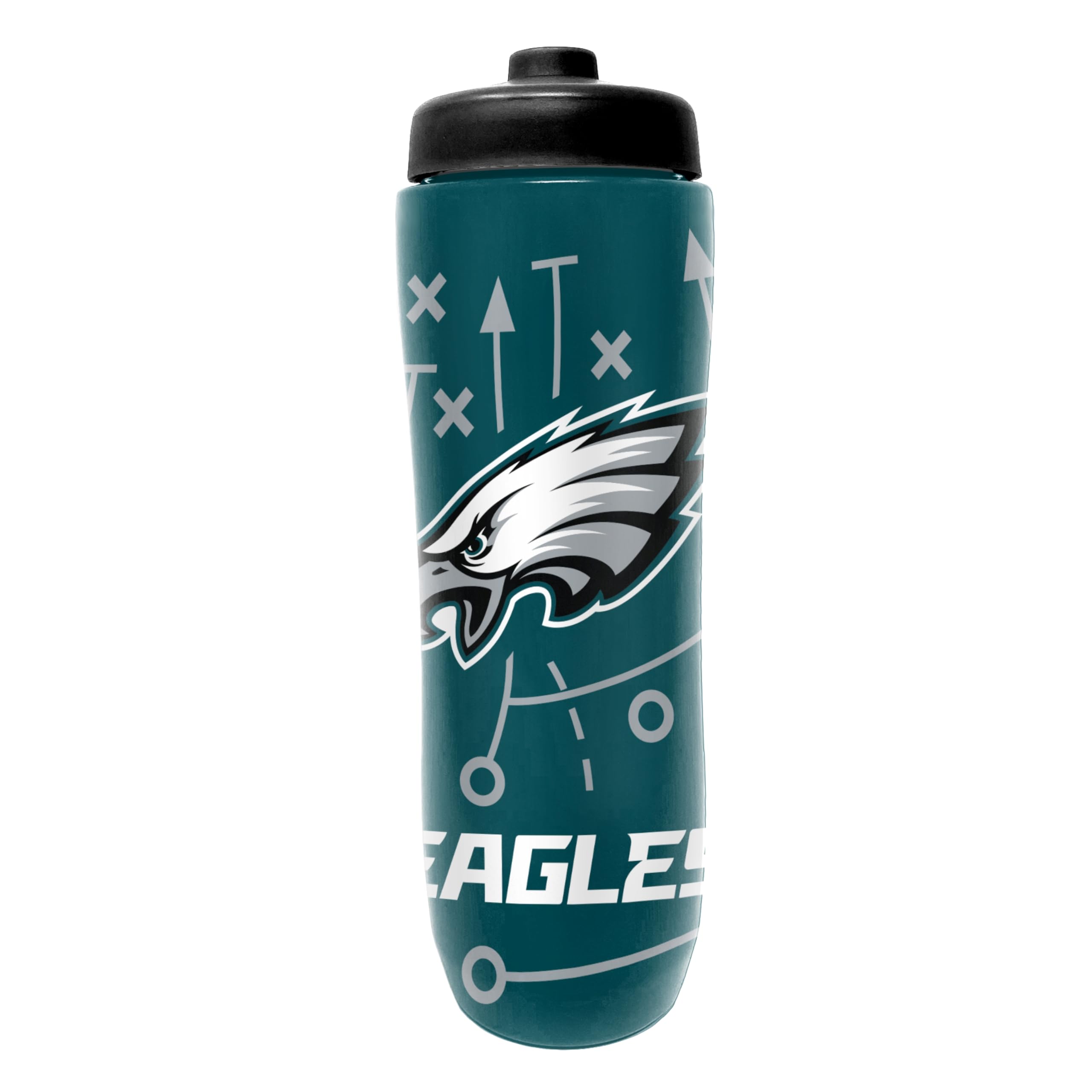 Party Animal Turquoise Nfl Philadelphia Eagles Squeezy Water Bottle