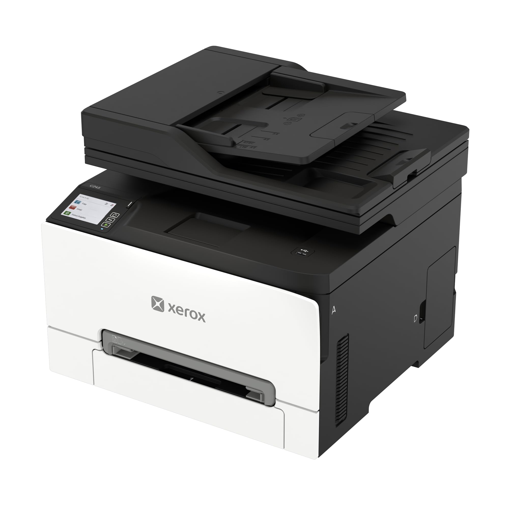 Xerox C245 A4 25ppm Wireless Duplex Copy/Print/Scan PS3 PCL5e/6 ADF 2 Trays Total 251 Sheets UK Amazon