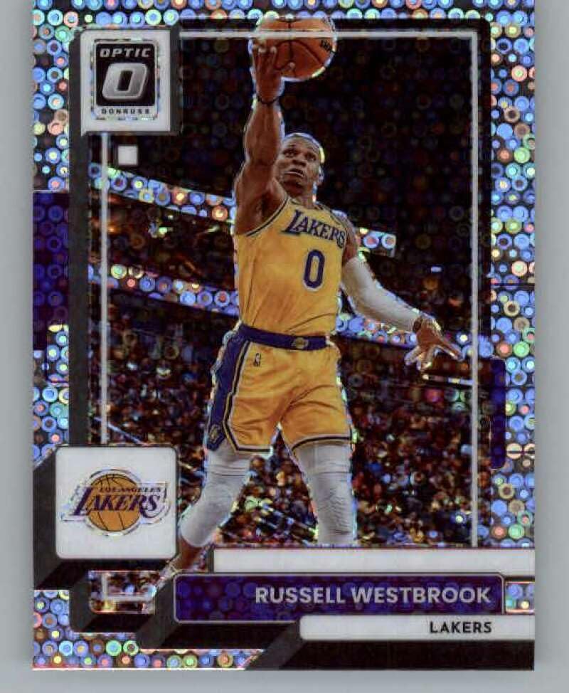 Amazon.com: 2022-23 Donruss Optic Fast Break Holo #133 Russell