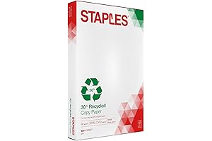 Staples 580336 30% Recycled Tabloid Paper 11x17