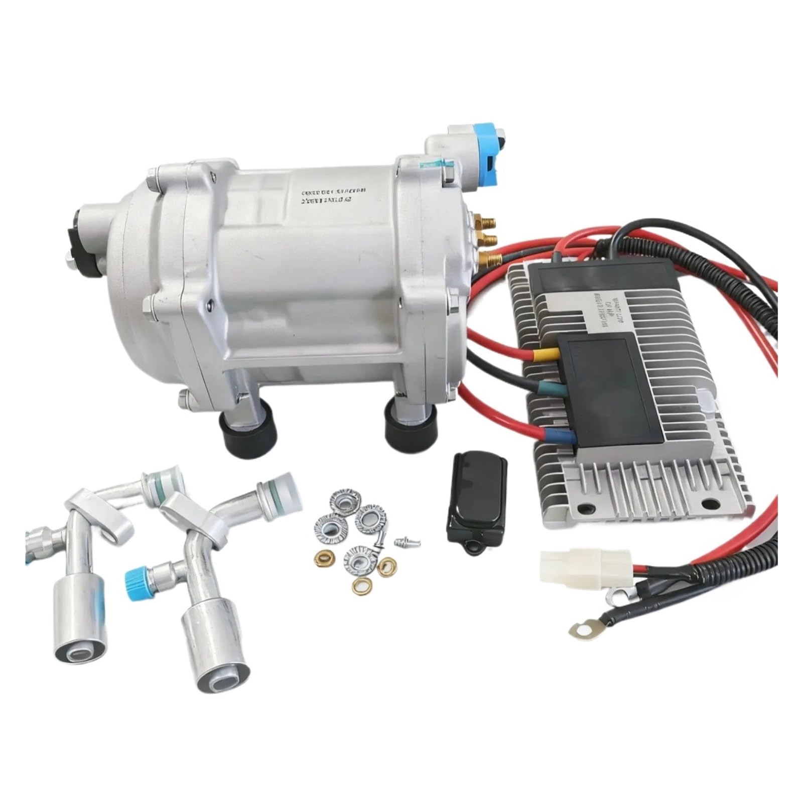 Car Electri12V24VElectric Compressor for Truck Camper Tractor Modification with Controller for On-Board Parking Air Conditioning