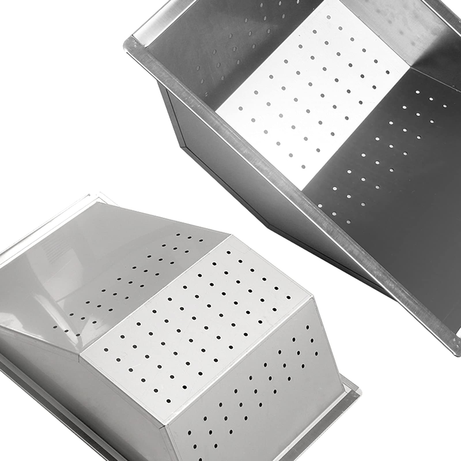 Acero Inoxidable Cesta para Freír Colador Skimmer, Cesta para Freír Extraíble con Filtro De Red, Herramienta De Cocina De Cocina para Restaurante Comercial Y Uso Doméstico,M