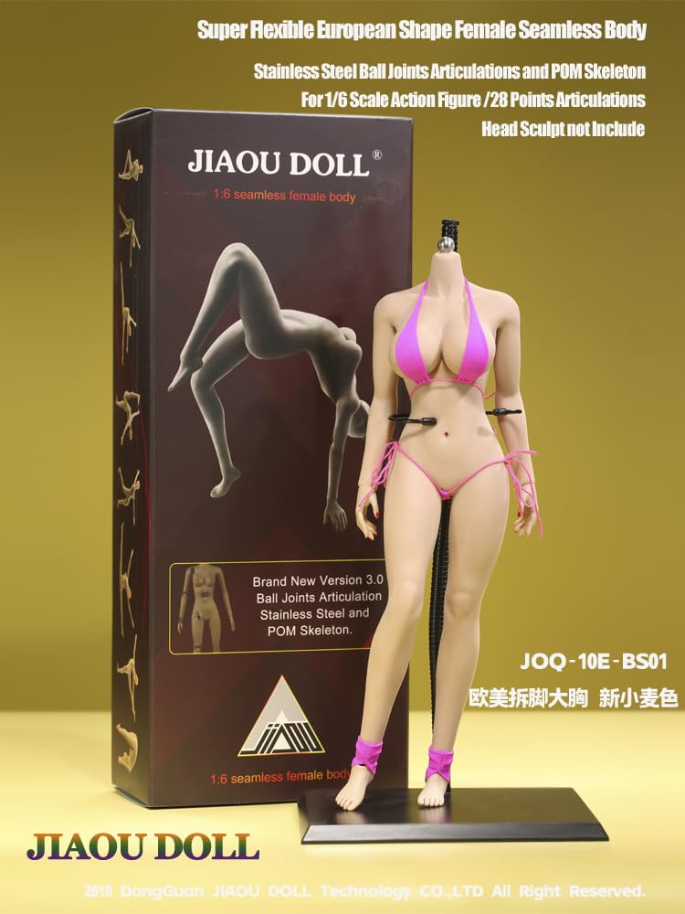 Amazon.com: 1/6 Scale Female Body, 12inch Super Flexible