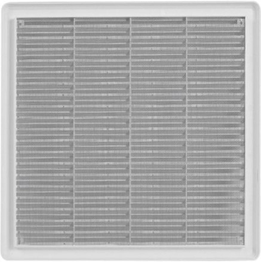 Haco - ASA Plastic Ventilation Grille, Insect Protection: 300 x 300 mm - White - Image 4
