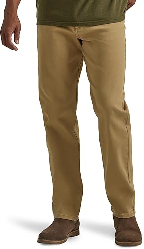 Wrangler Authentics - Jeans clásicos de 5bolsillos y corte relajado y flexible para hombre