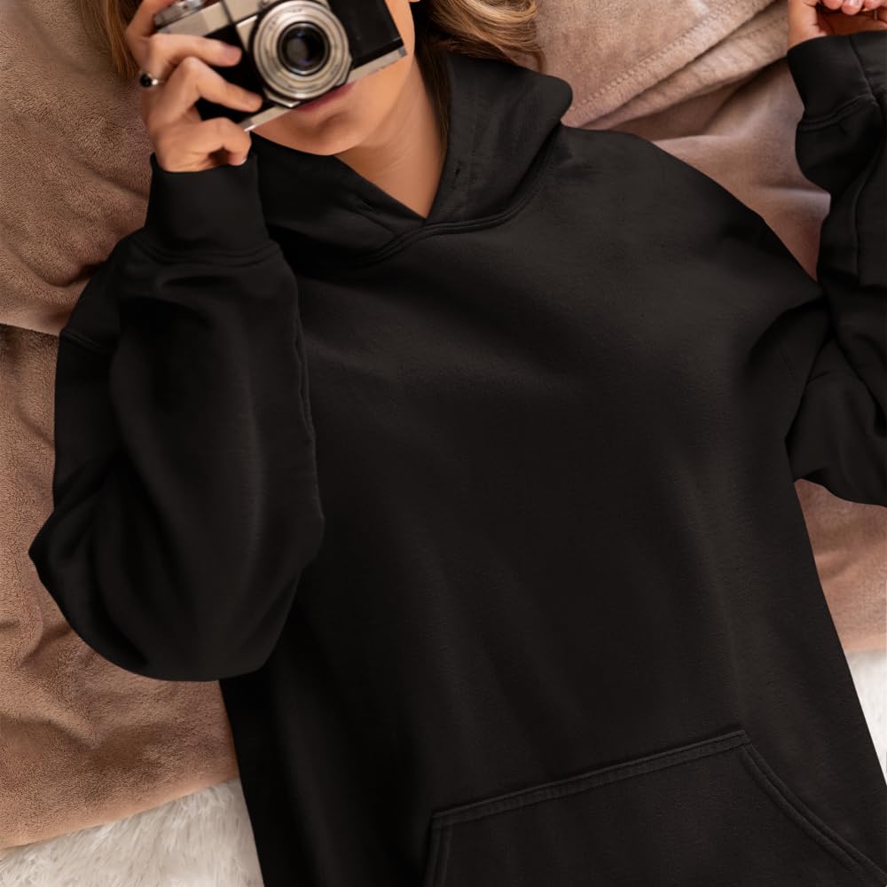 latostadora Sudadera Personalizada Boyfriend Girlfriend - Sudadera con Capucha Pareja Foto Collage Texto - Jersey Hoodie Only You Personalizable - Regalo Navidad Pareja Personalizado San Valentín
