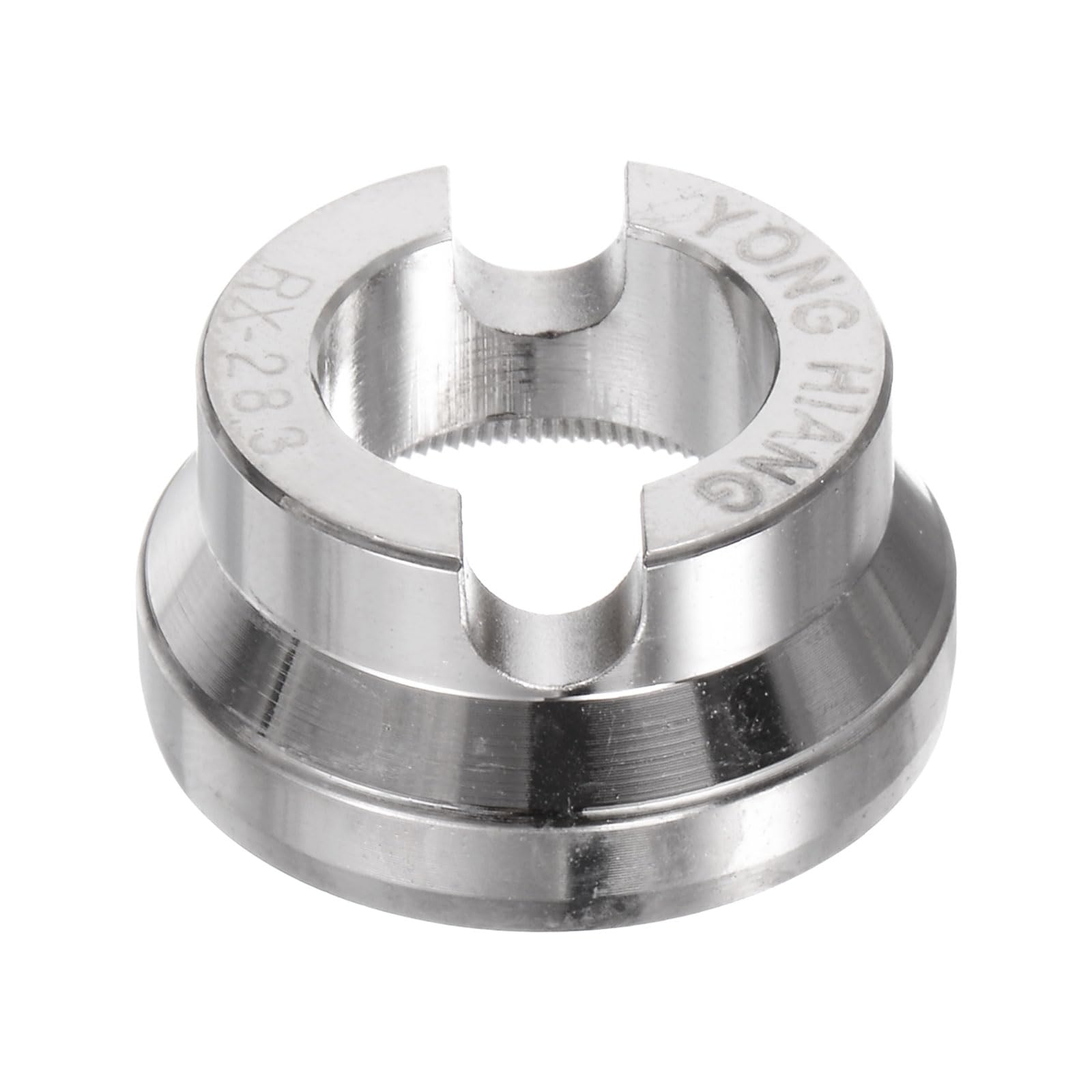 Matrice de boîtier de montre 28.3 mm en alliage d'acier robuste uxcell argenté