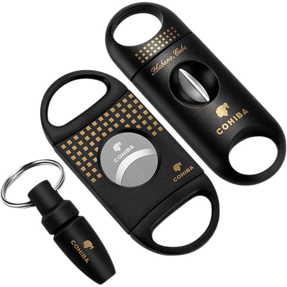 Amazon.co.jp: シガーカッターセット 葉巻はさみ 葉巻 ギロチン
