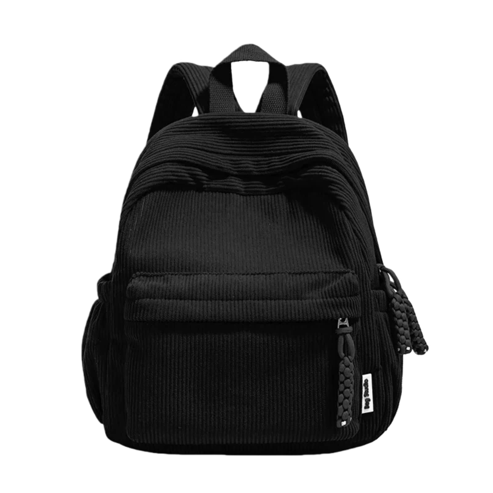 Schultasche Damen-Rucksack Freizeit Einfacher Multifunktionaler Reise-Einkauf Groß-Kapazität Cord Damen Kleiner Rucksack