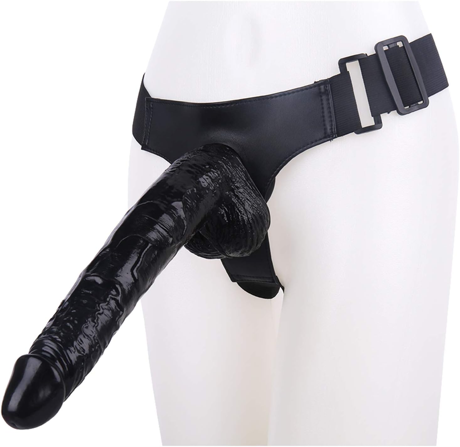 Strap-on Dildo Giant Dildo Adjustable Strap-on, Real Veins and Plump Testicles, Sex Toys for Men and Women, Lesbian Masturbation Sex Toys