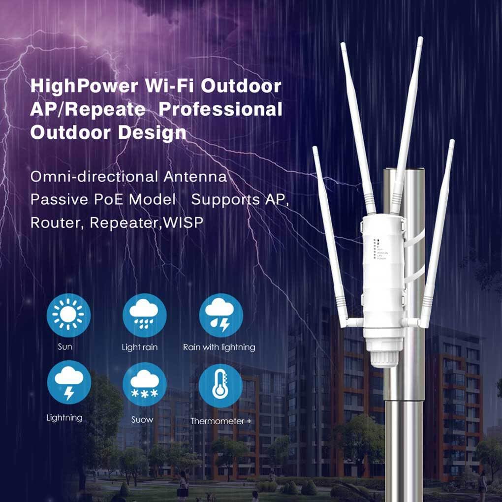 Router Ripetitore Extender Antenne wireless Alimentazione esterna Amplificatore dual-band Antenne di rete Strumento di frequenza, Standard americano