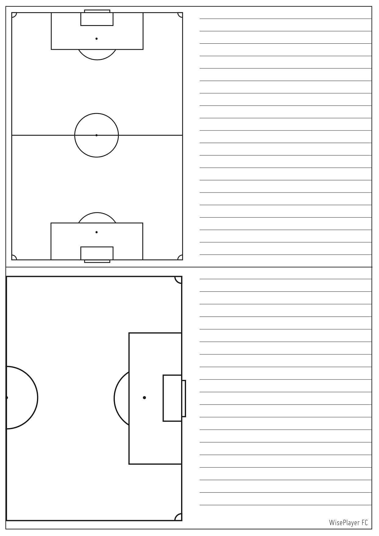 Pizarra Táctica Fútbol Reversible para Entrenadores con Silbato, Hojas y Bolsa