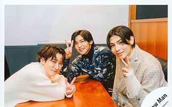 <お好きな組み合わせで>Man 渡辺翔太　目黒蓮　ラウール公式写真 615CBsN444L._AC_UF350,