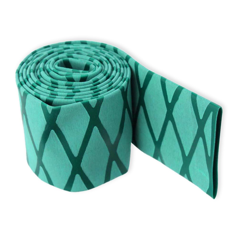 Hilltop Products Ltd Non Slip Handle Textured Heat Shrink X Wrap Grip Tubing (20mm Green, 0.5 Metres)