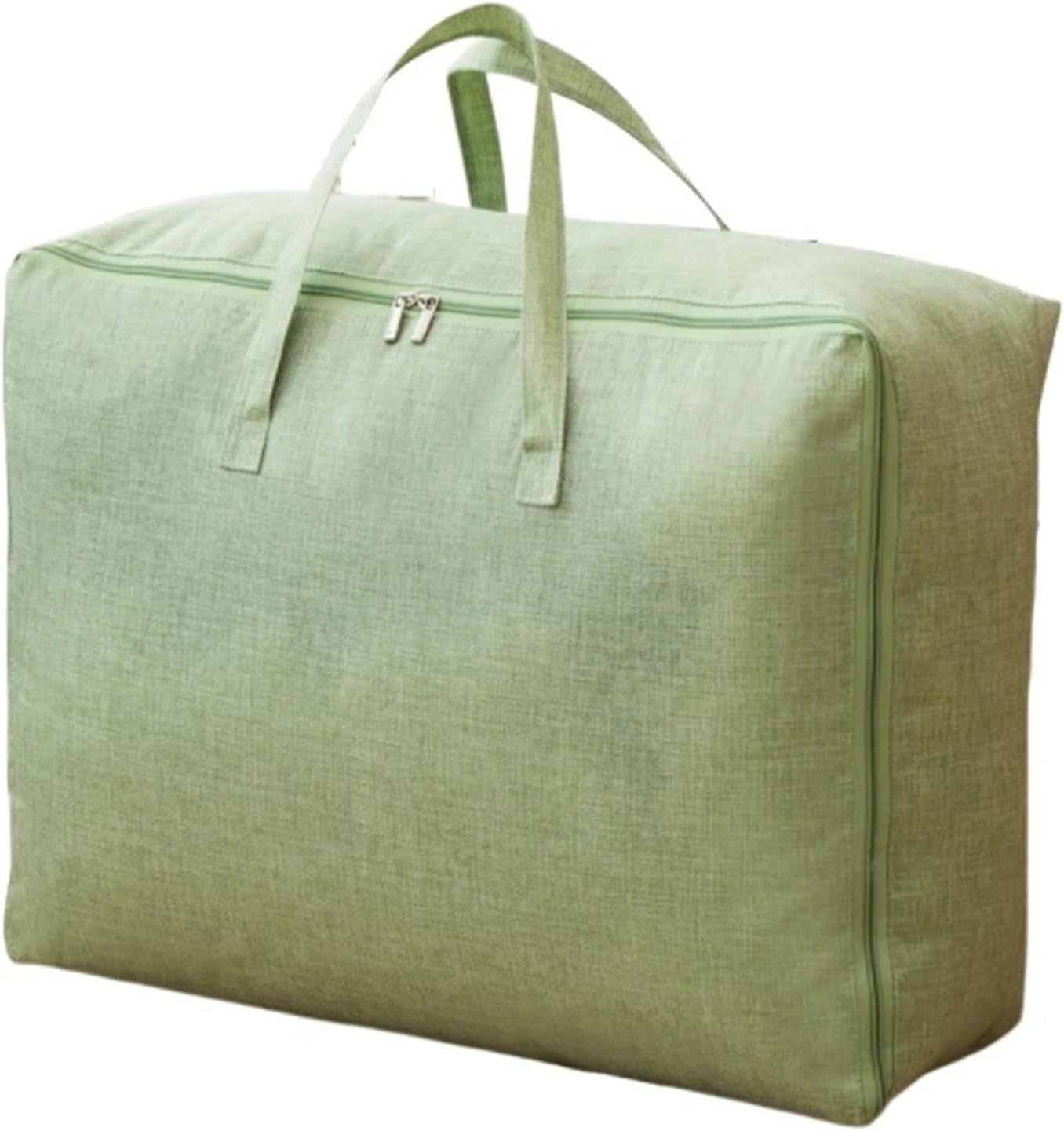Storage Bins Storage Bag with Handle and Zipper Foldable Storage Bag for Storing Blankets Pillows Clothes Storage Container(A,57 * 40 * 22cm)