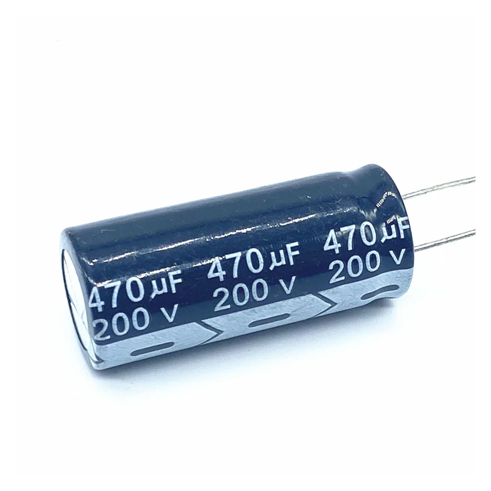 Condensateur 200v 470uF 18x40mm électrolytique en aluminium pour composants électroniques